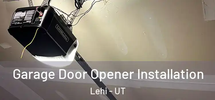  Garage Door Opener Installation Lehi - UT