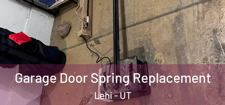  Garage Door Spring Replacement Lehi - UT