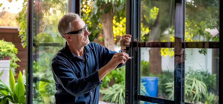 Replacing Sliding Door Lock Lehi